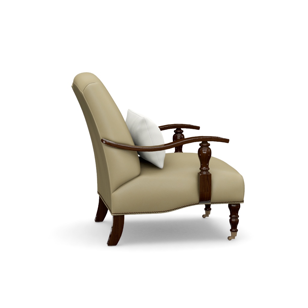 San Carlos Leather Chair – View at 290°