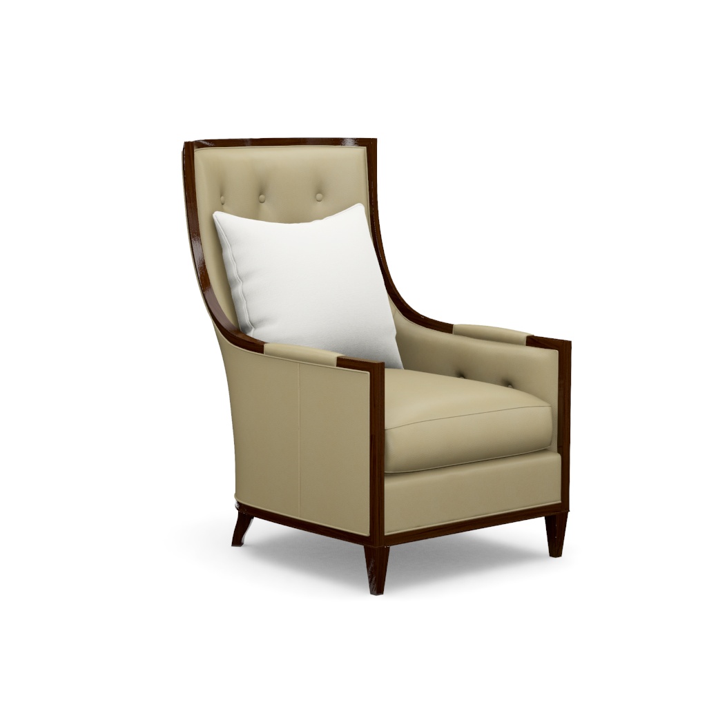 Greenwood Leather Chair – View at 350°