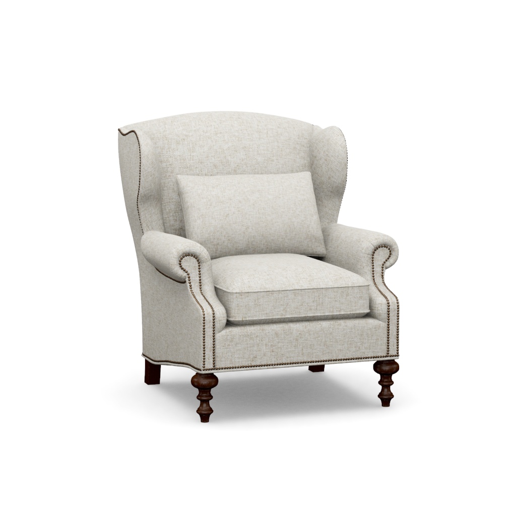 Wells Wing Chair – View at 10°