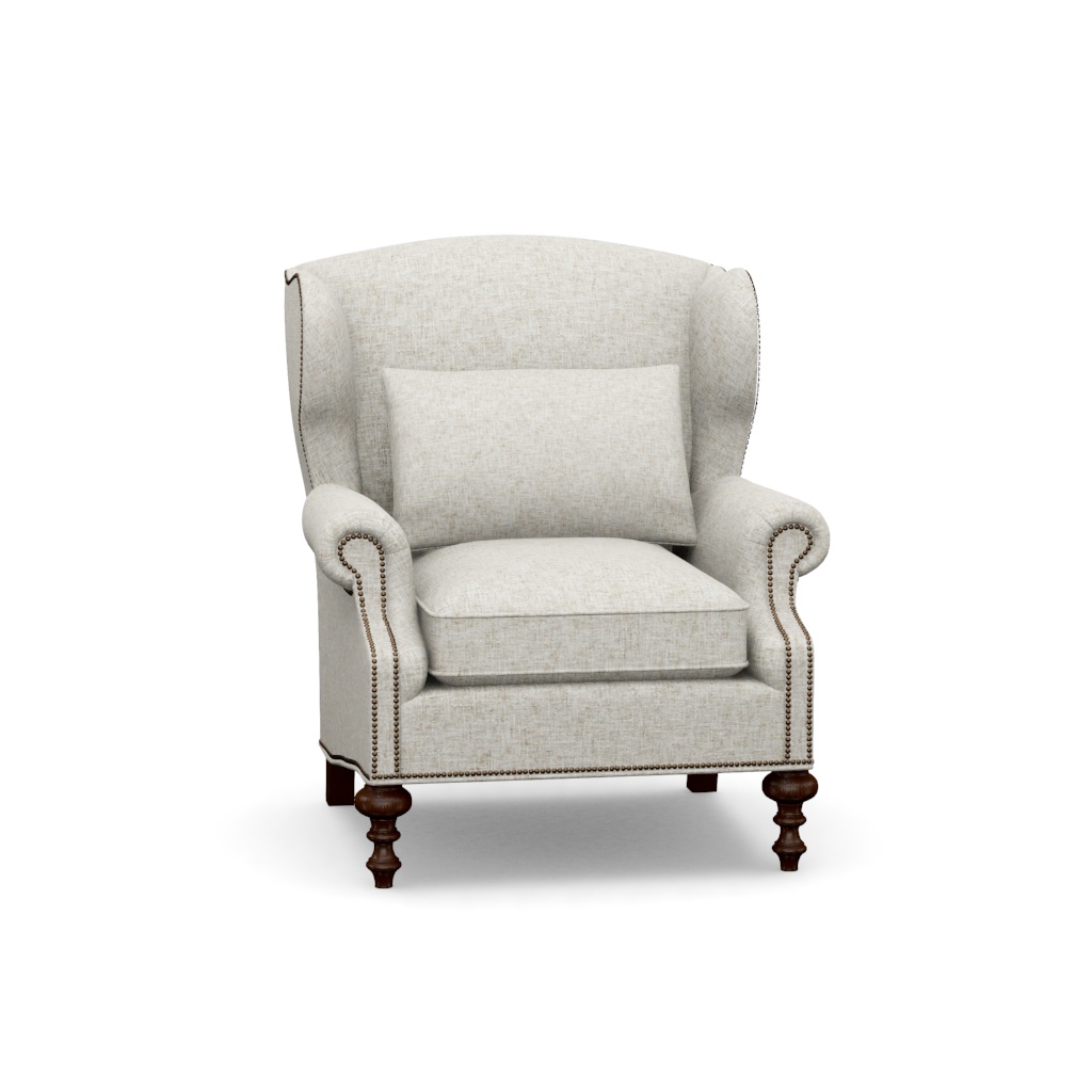 Wells Wing Chair – View at 20°