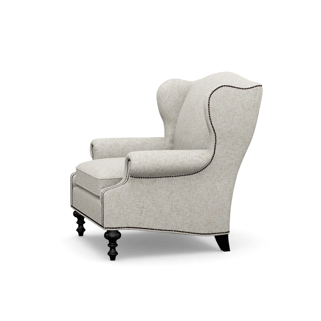 Batik Wing Chair – View at 100°
