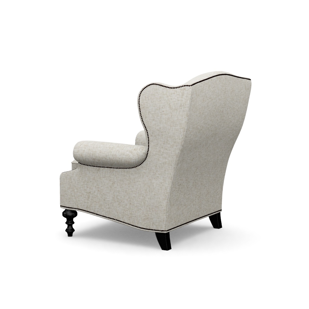 Batik Wing Chair – View at 150°
