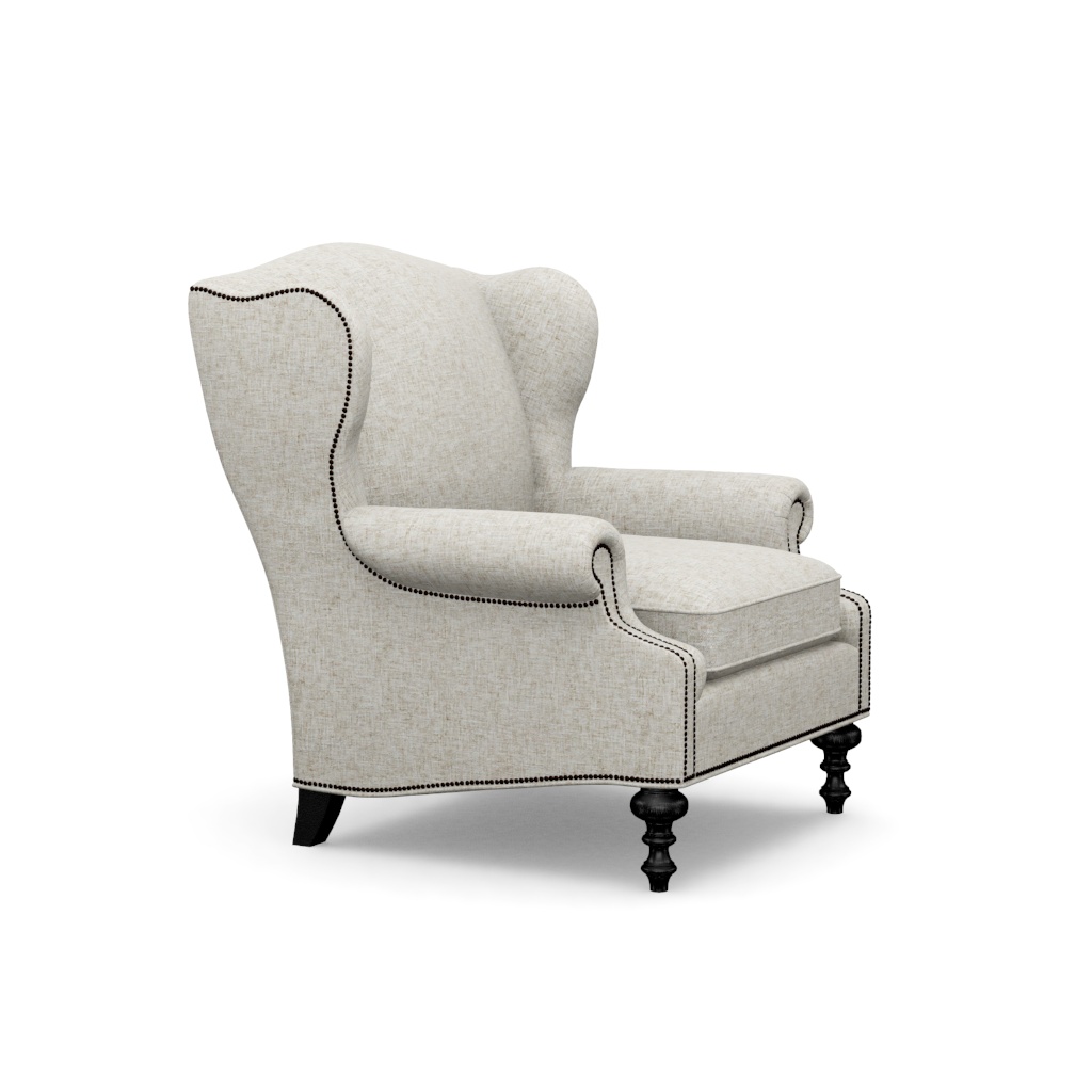 Batik Wing Chair – View at 330°
