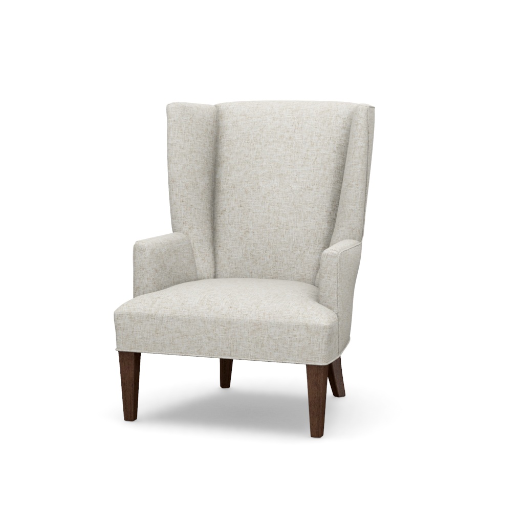 Brockton Wing Chair – View at 50°