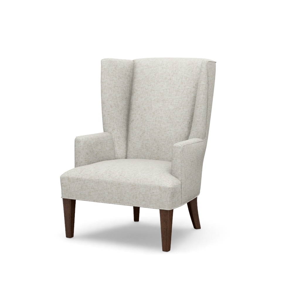 Brockton Wing Chair – View at 60°