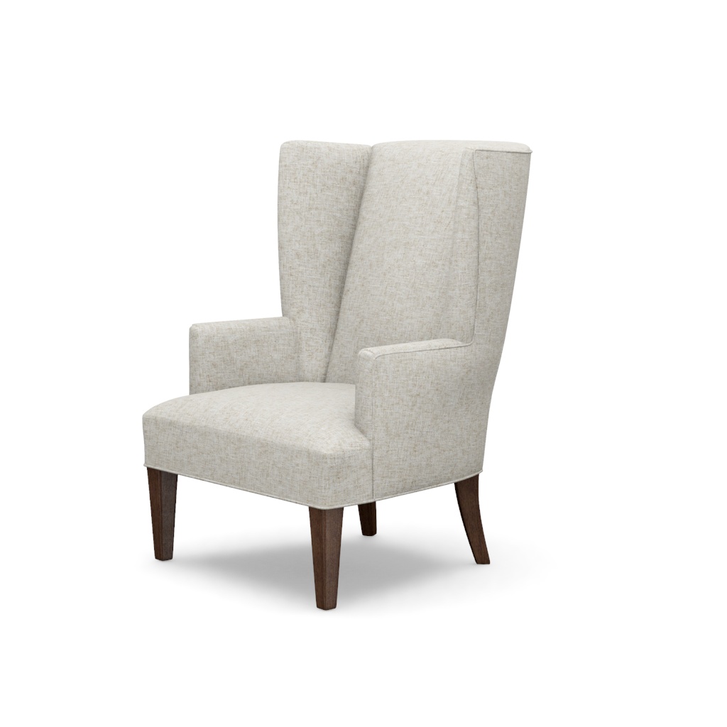 Brockton Wing Chair – View at 80°