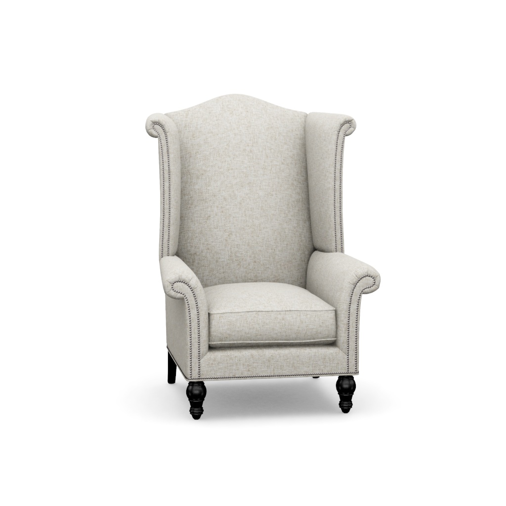 Kings Row Wing Chair – View at 20°