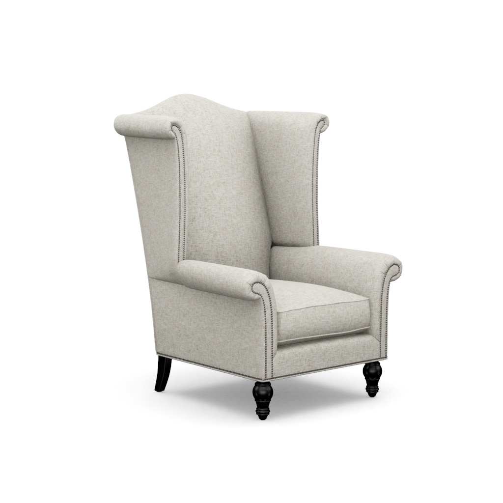 Kings Row Wing Chair – View at 350°