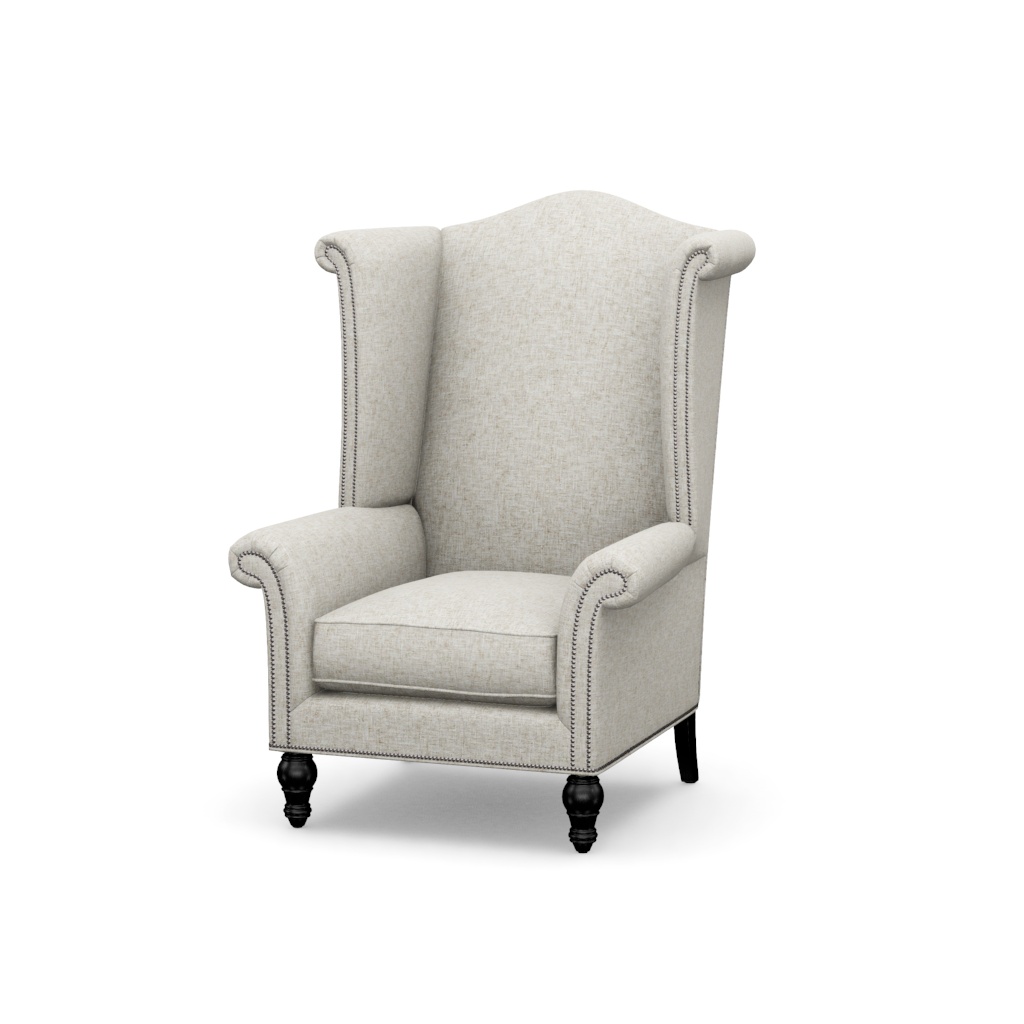 Kings Row Wing Chair – View at 50°