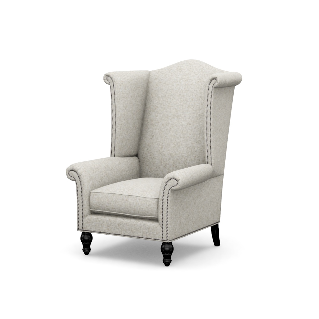 Kings Row Wing Chair – View at 60°