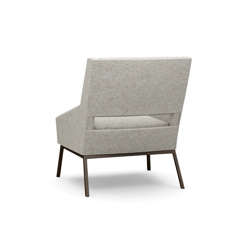 Amani Chair With Charcoal Base – View at 190°