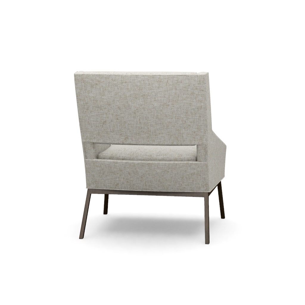 Amani Chair With Charcoal Base – View at 220°