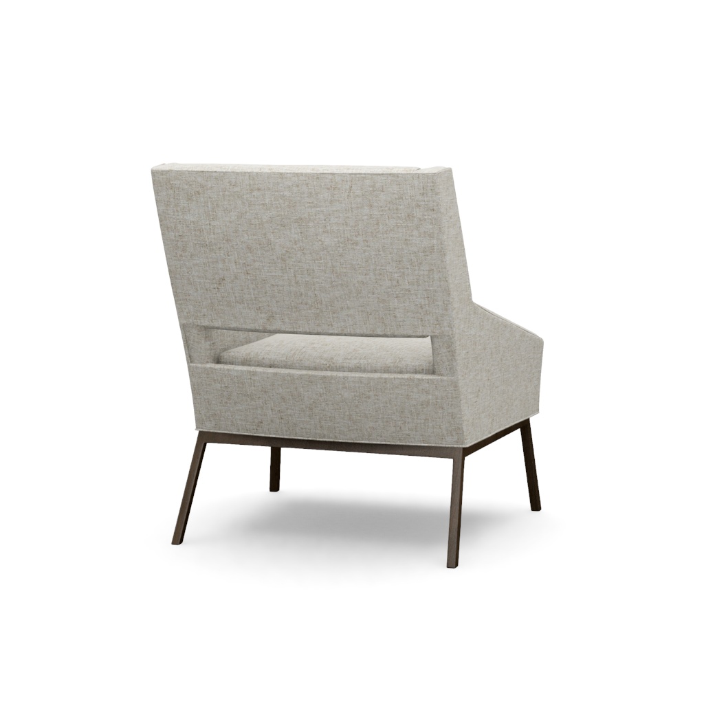 Amani Chair With Charcoal Base – View at 230°