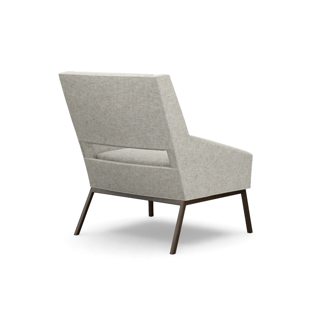 Amani Chair With Charcoal Base – View at 250°