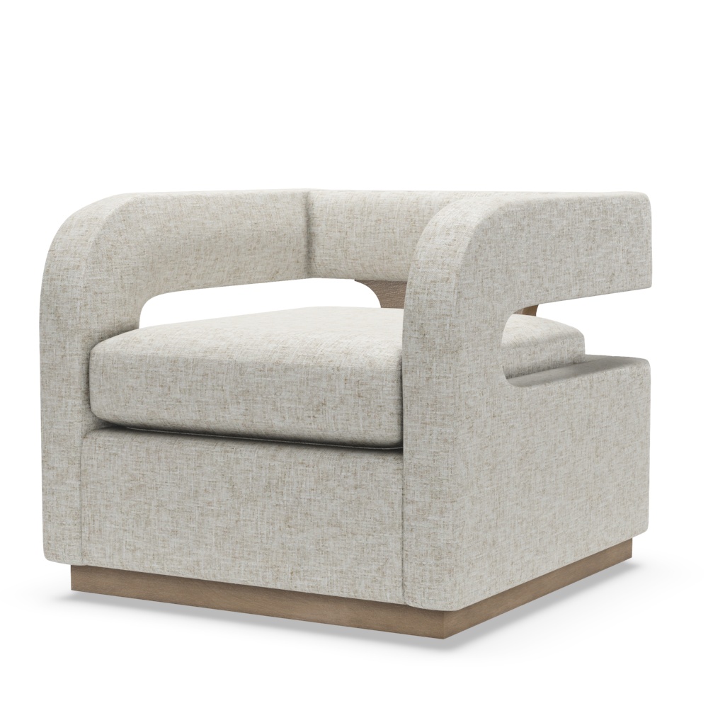 Coda Swivel Chair – View at 60°