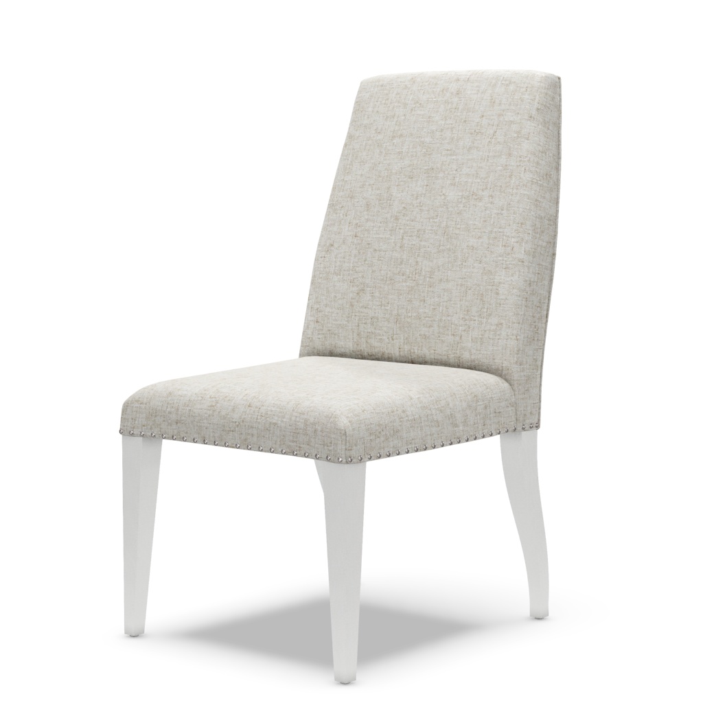Darien Upholstered Side Chair – View at 70°