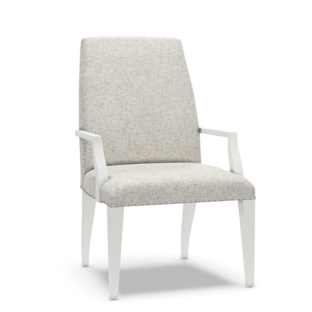Darien Upholstered Arm Chair – View at 10°