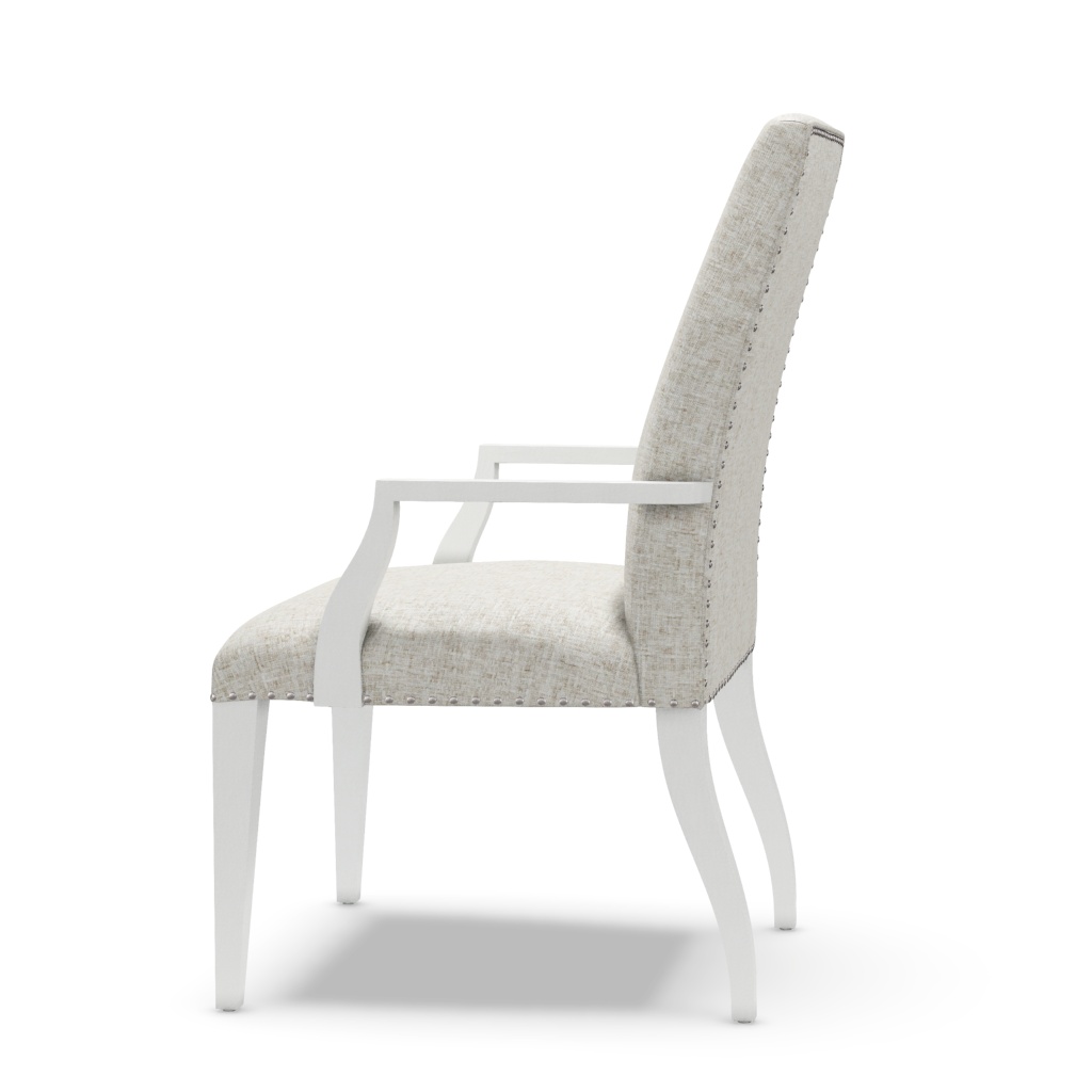 Darien Upholstered Arm Chair – View at 130°