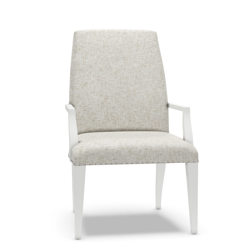 Darien Upholstered Arm Chair – View at 20°