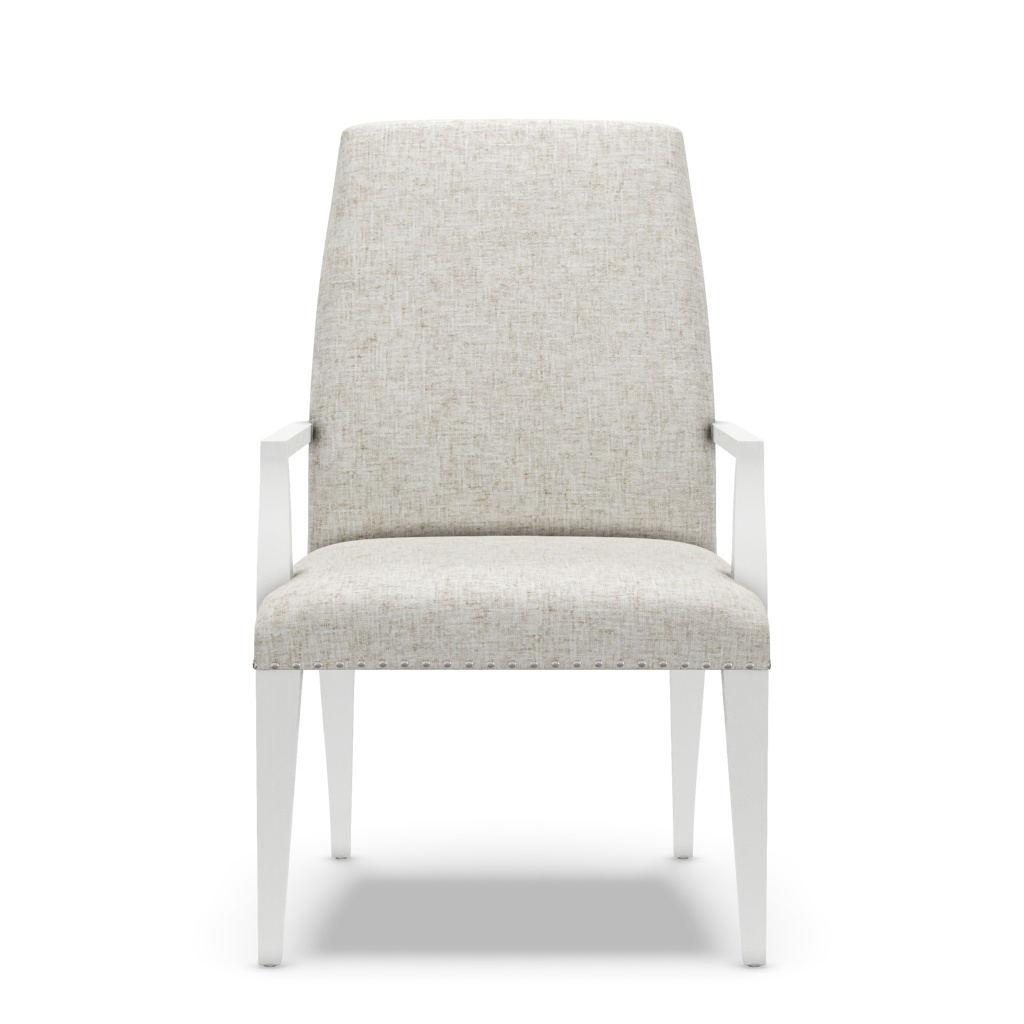 Darien Upholstered Arm Chair – View at 30°