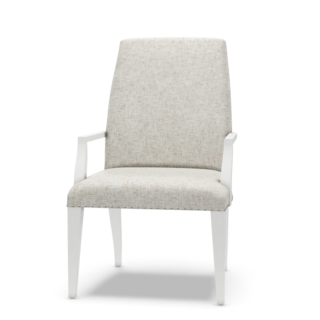 Darien Upholstered Arm Chair – View at 40°