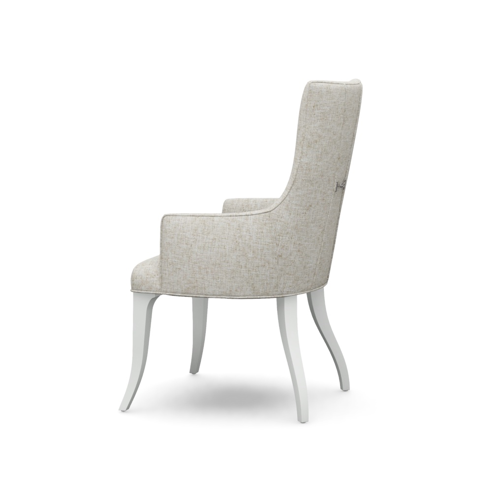 Geneva Upholstered Arm Chair – View at 140°