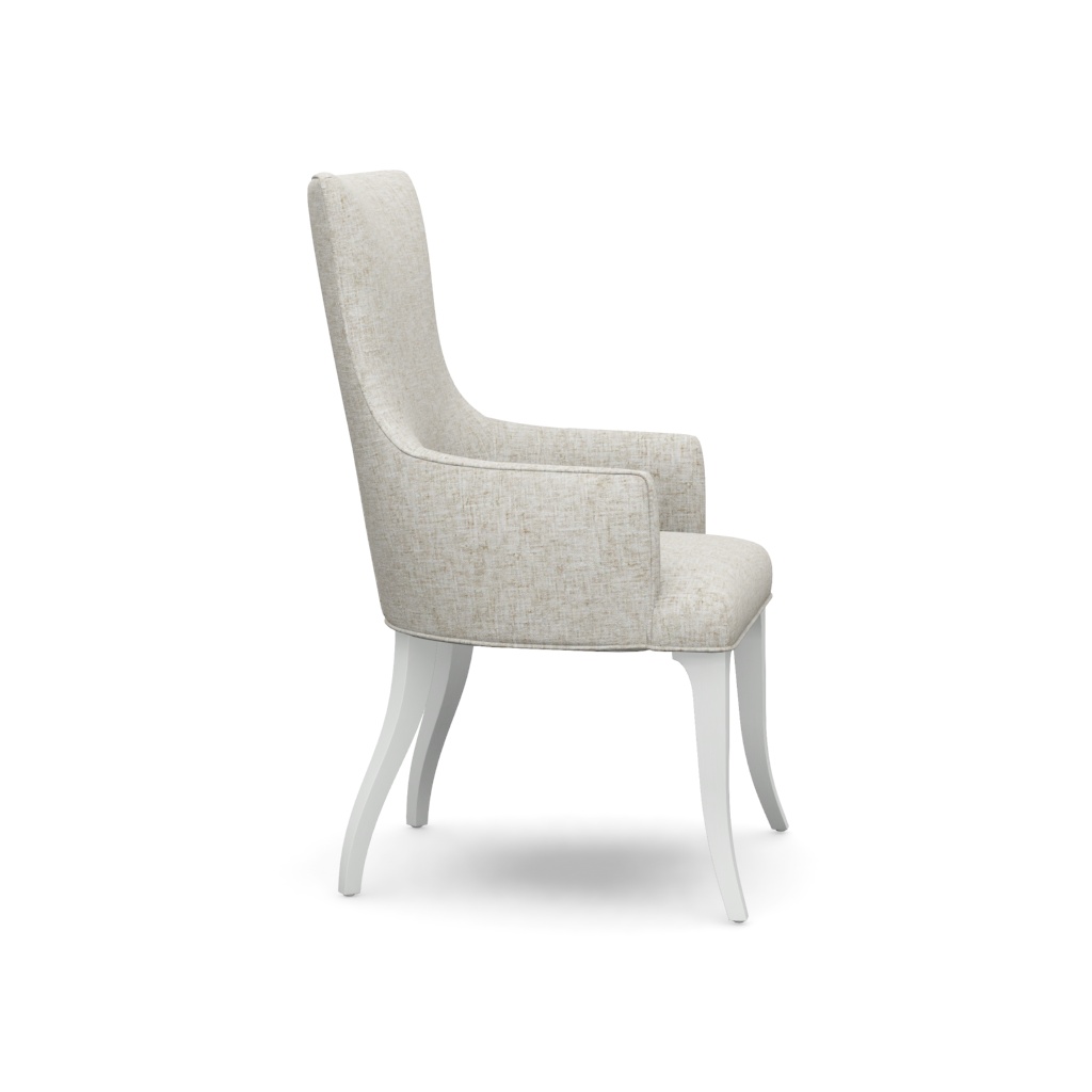 Geneva Upholstered Arm Chair – View at 310°