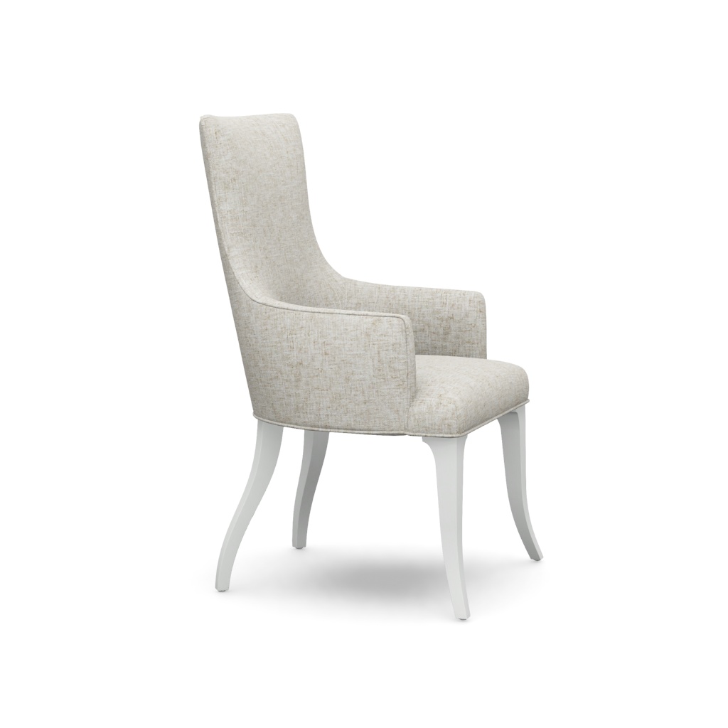 Geneva Upholstered Arm Chair – View at 320°