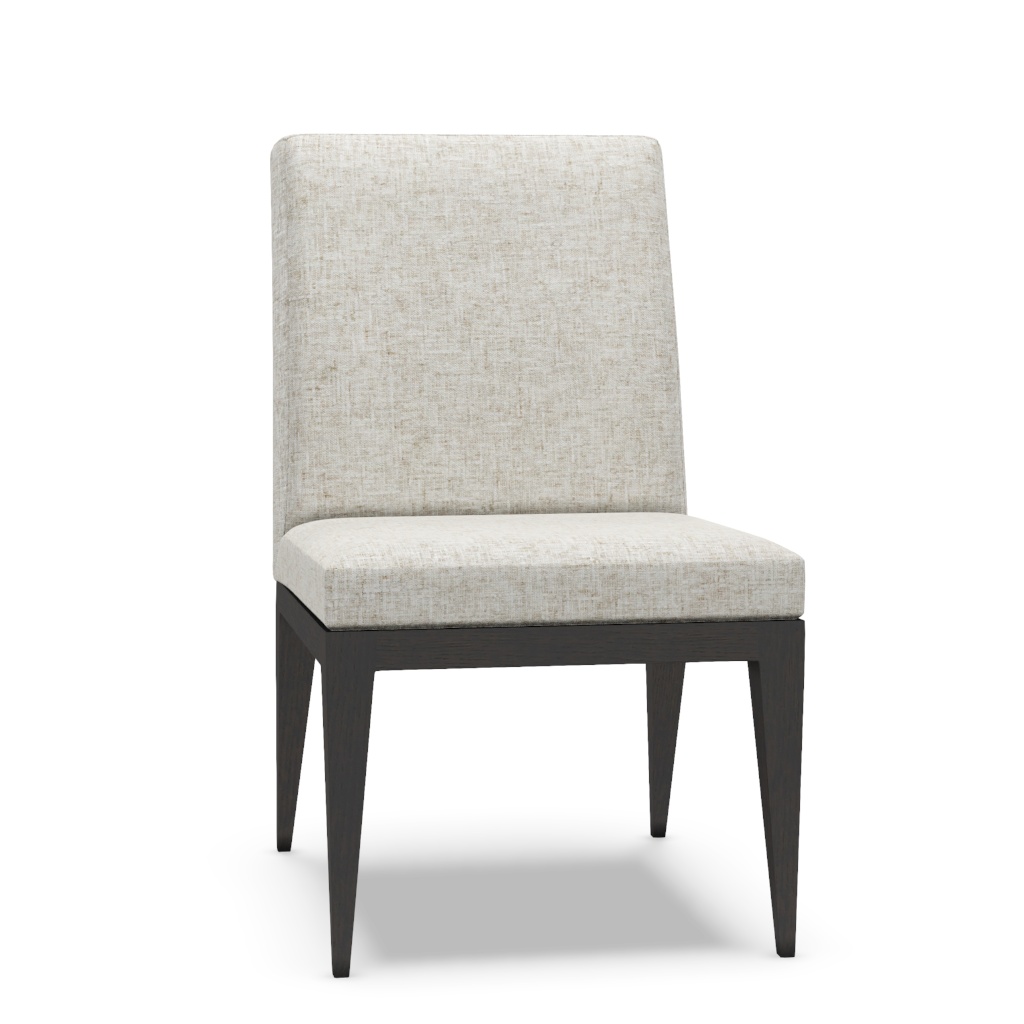 Murano Upholstered Side Chair – View at 20°