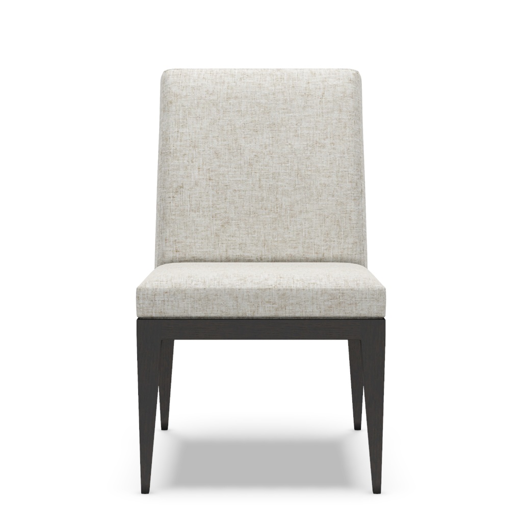 Murano Upholstered Side Chair – View at 30°