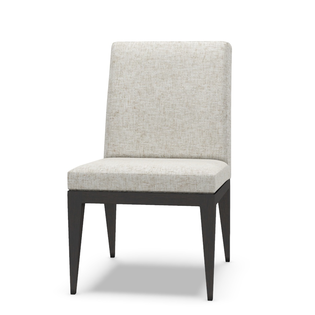 Murano Upholstered Side Chair – View at 40°