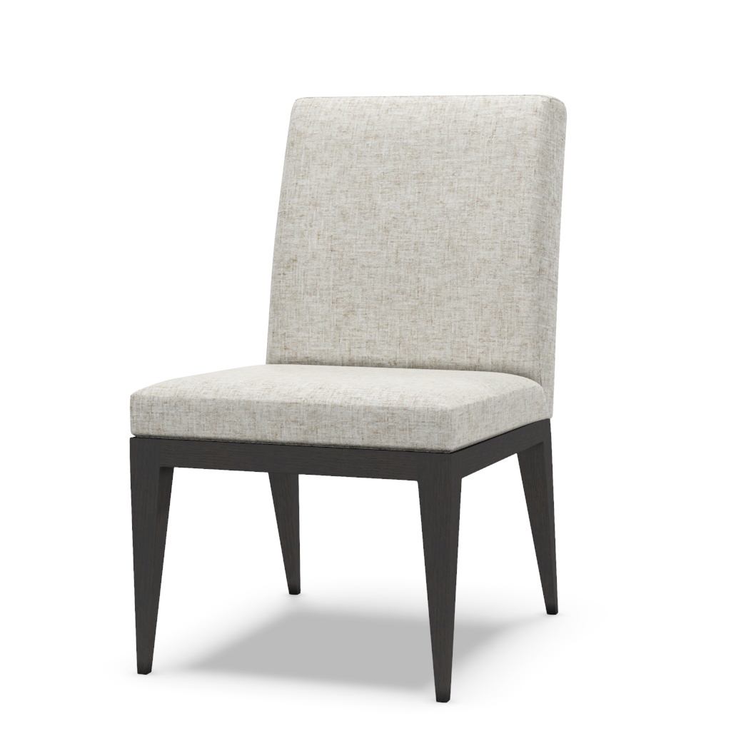 Murano Upholstered Side Chair – View at 50°