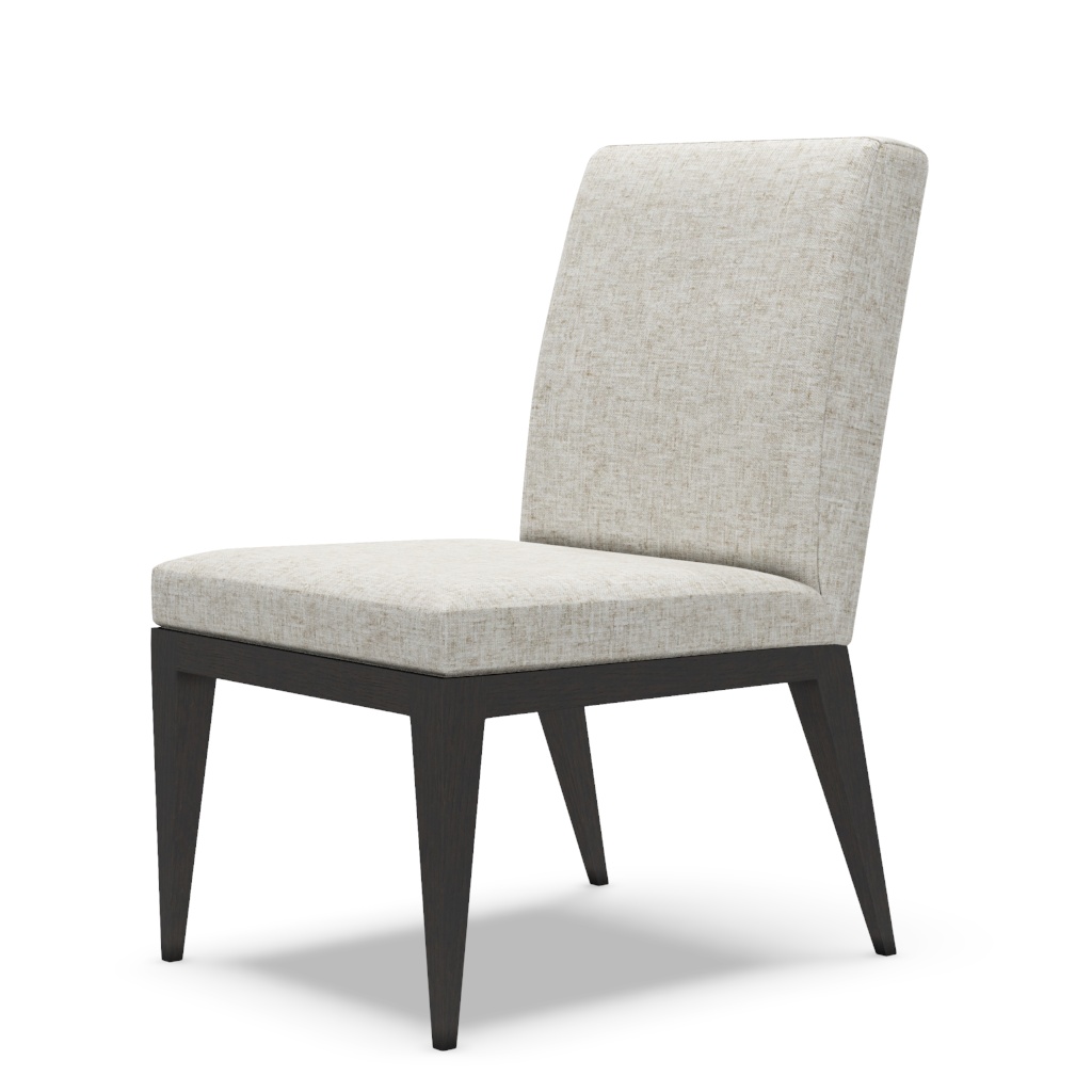 Murano Upholstered Side Chair – View at 80°