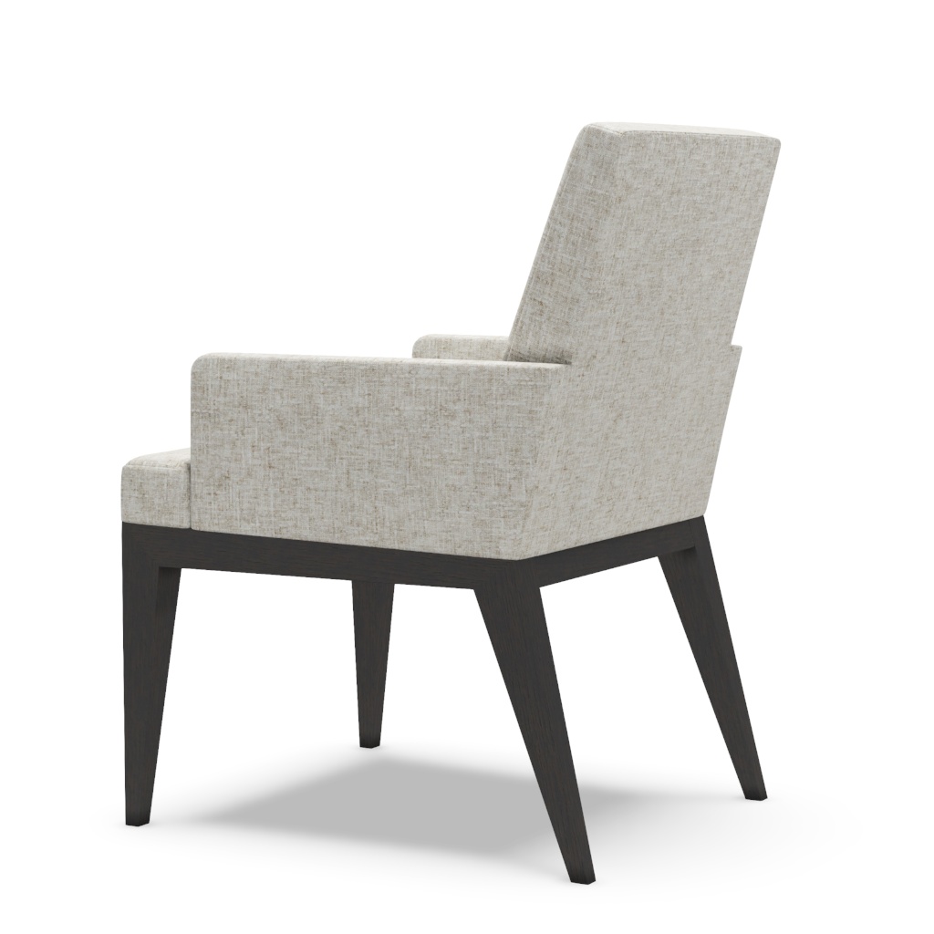Murano Upholstered Arm Chair – View at 150°