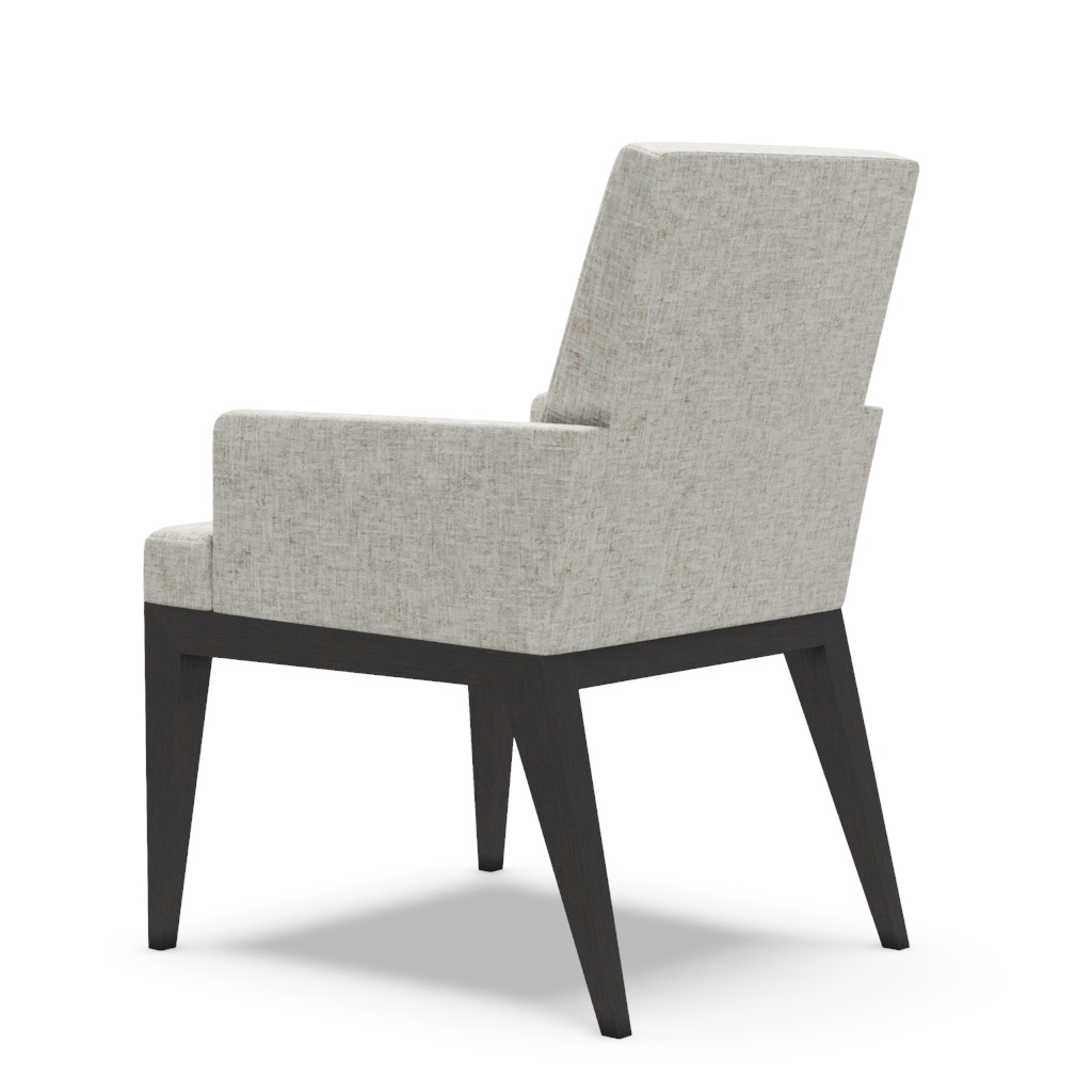 Murano Upholstered Arm Chair – View at 160°
