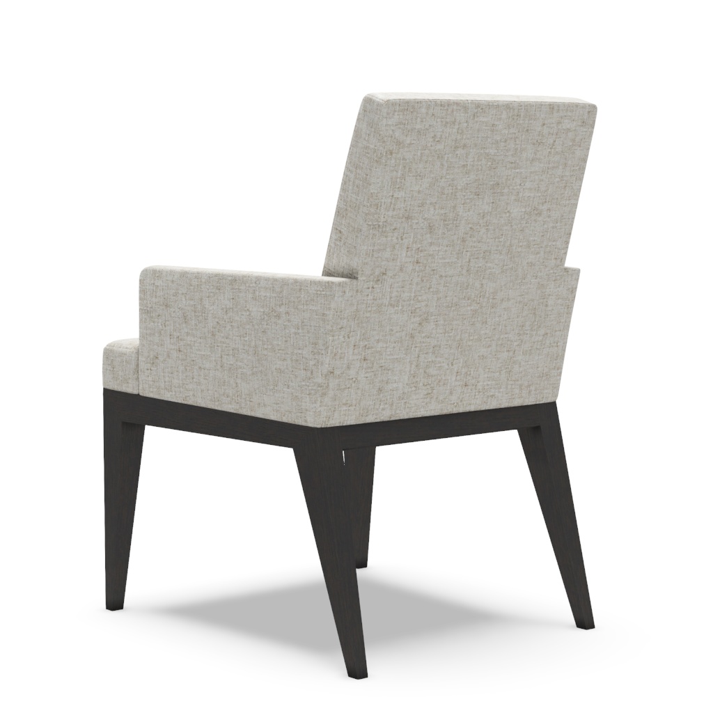 Murano Upholstered Arm Chair – View at 170°