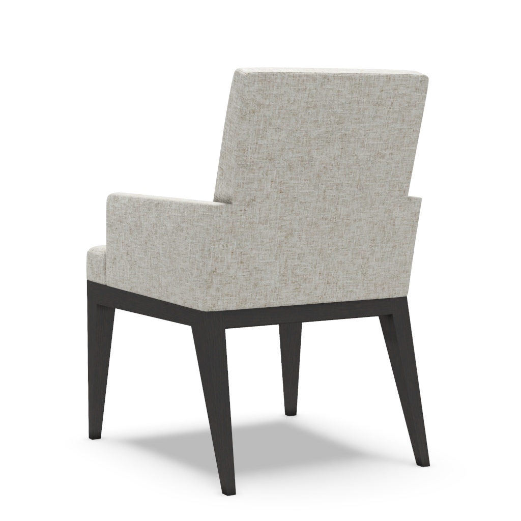 Murano Upholstered Arm Chair – View at 180°