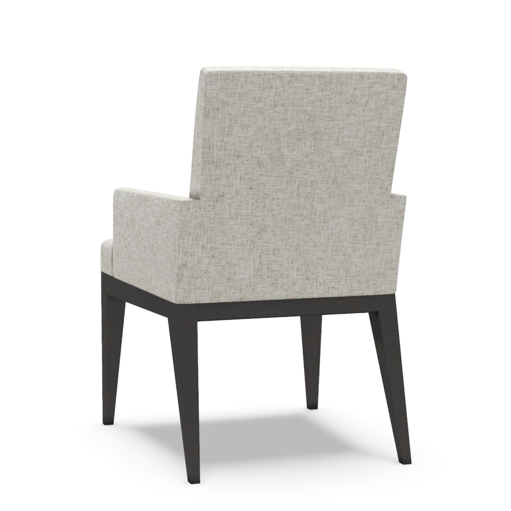 Murano Upholstered Arm Chair – View at 190°