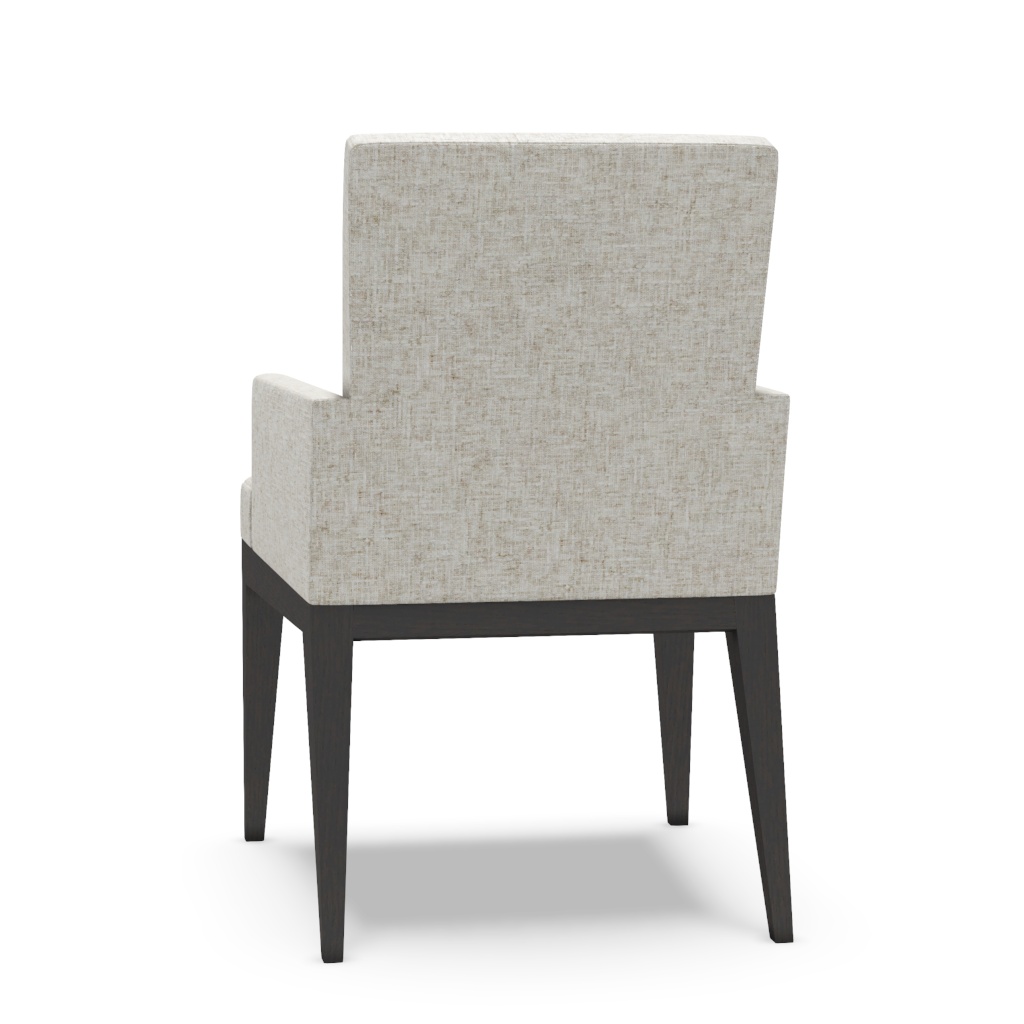 Murano Upholstered Arm Chair – View at 200°