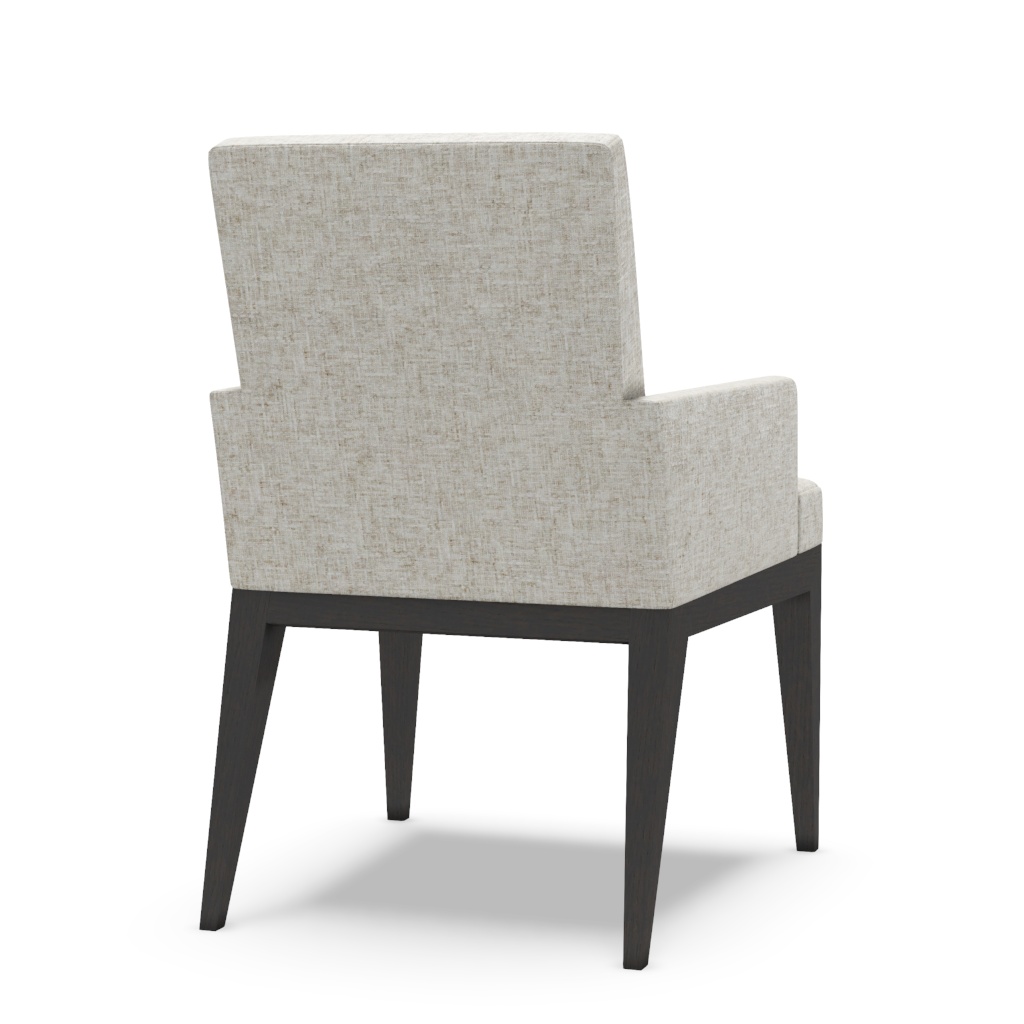 Murano Upholstered Arm Chair – View at 230°