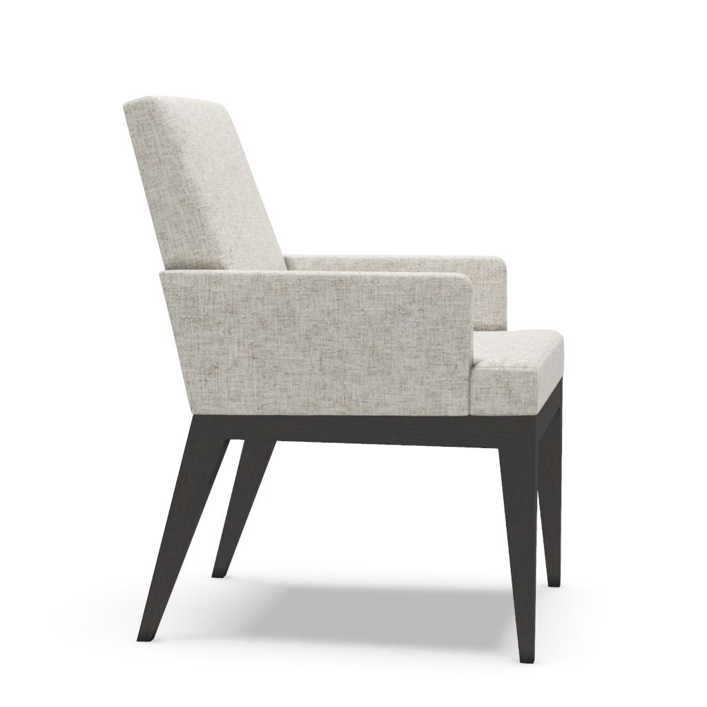 Murano Upholstered Arm Chair – View at 310°