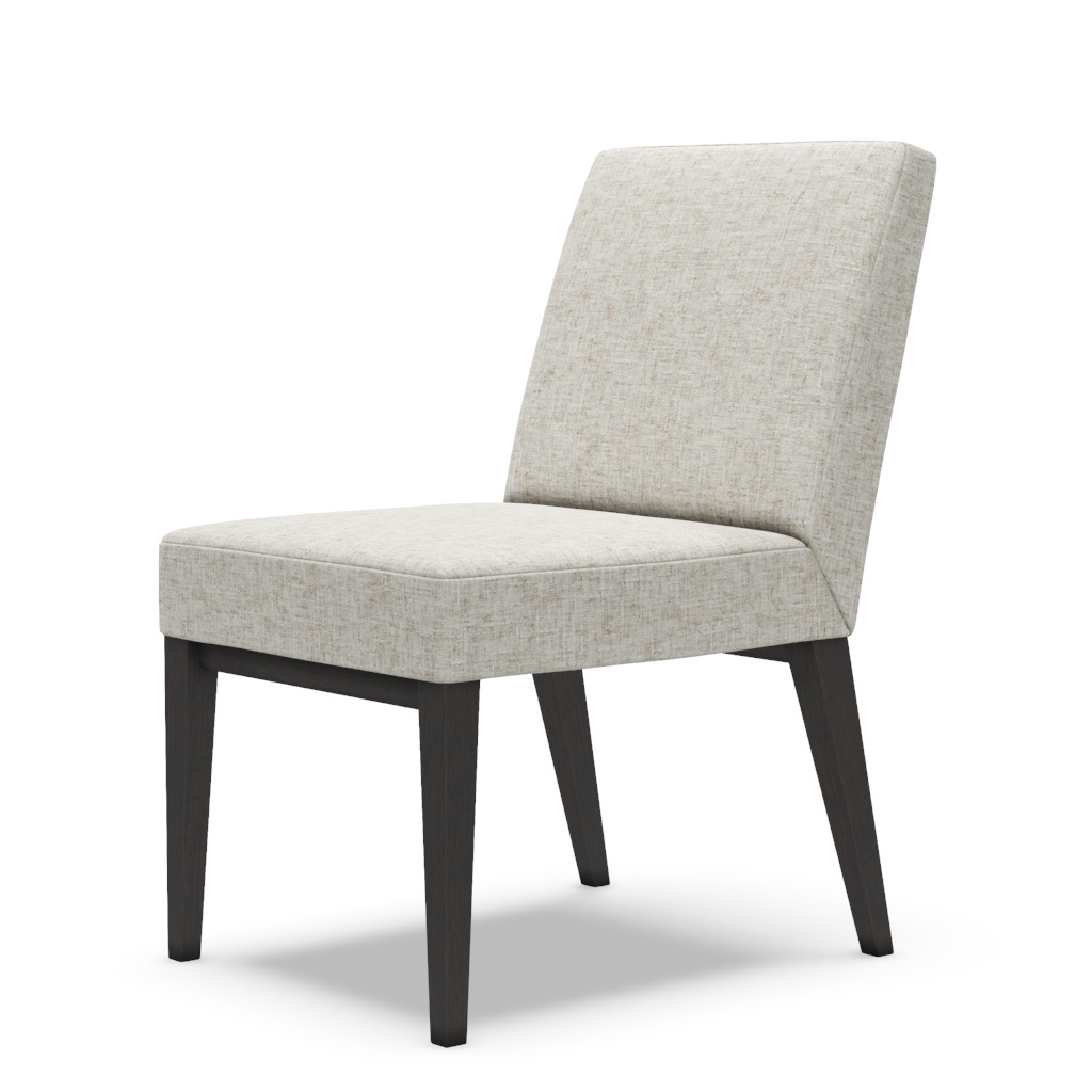 Latham Upholstered Side Chair – View at 80°