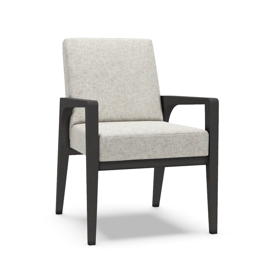 Latham Upholstered Arm Chair – View at 10°
