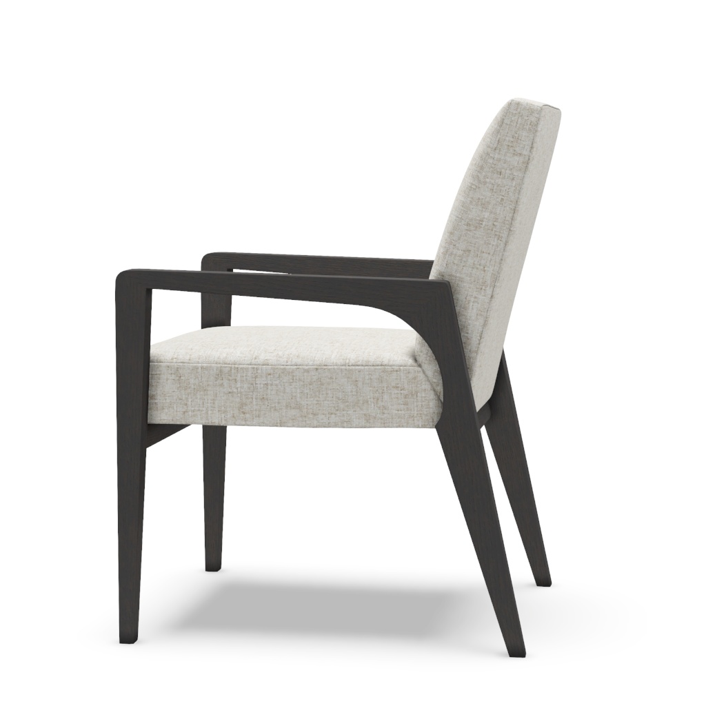 Latham Upholstered Arm Chair – View at 130°
