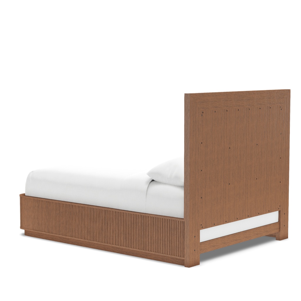 Pendry Upholstered Panel Bed - Queen – View at 160°
