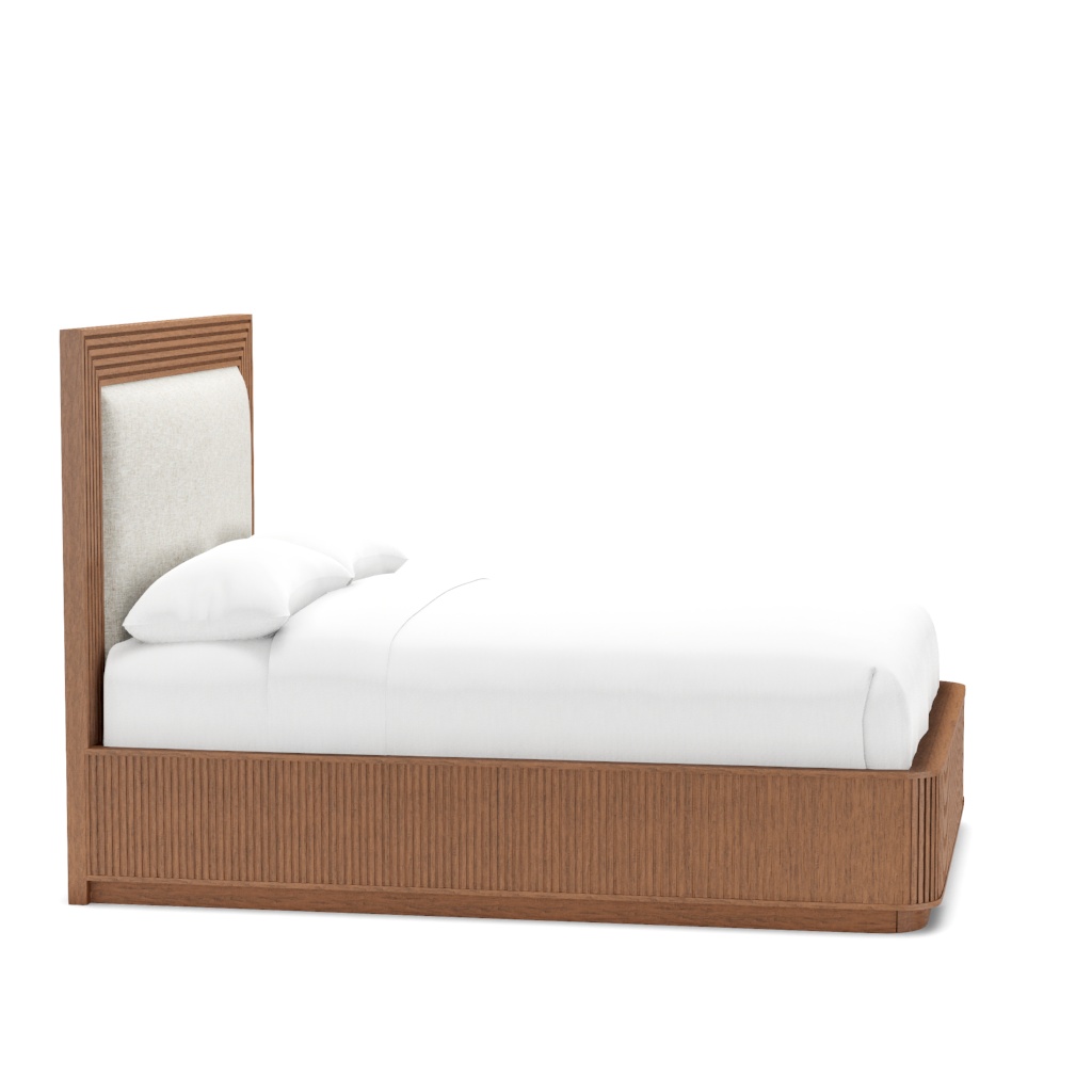 Pendry Upholstered Panel Bed - Queen – View at 310°