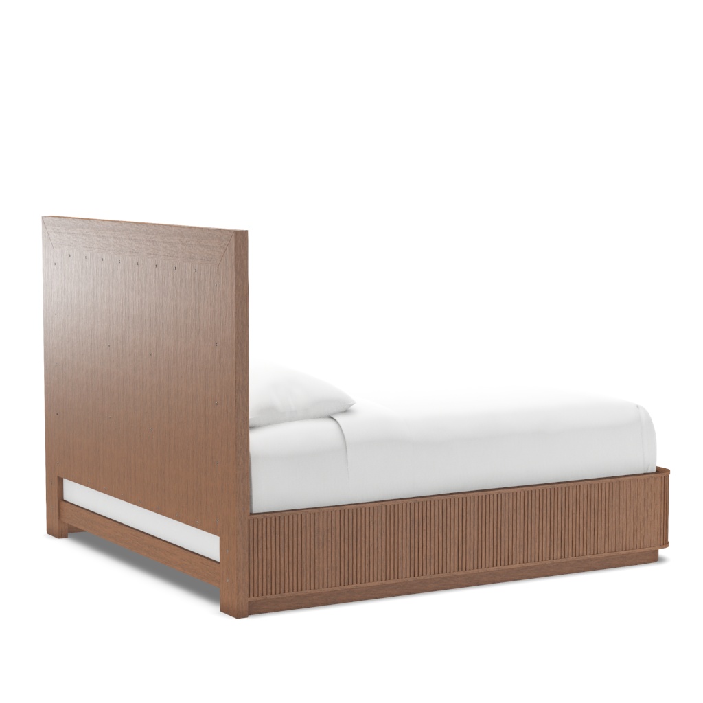 Pendry Upholstered Panel Bed - King – View at 270°
