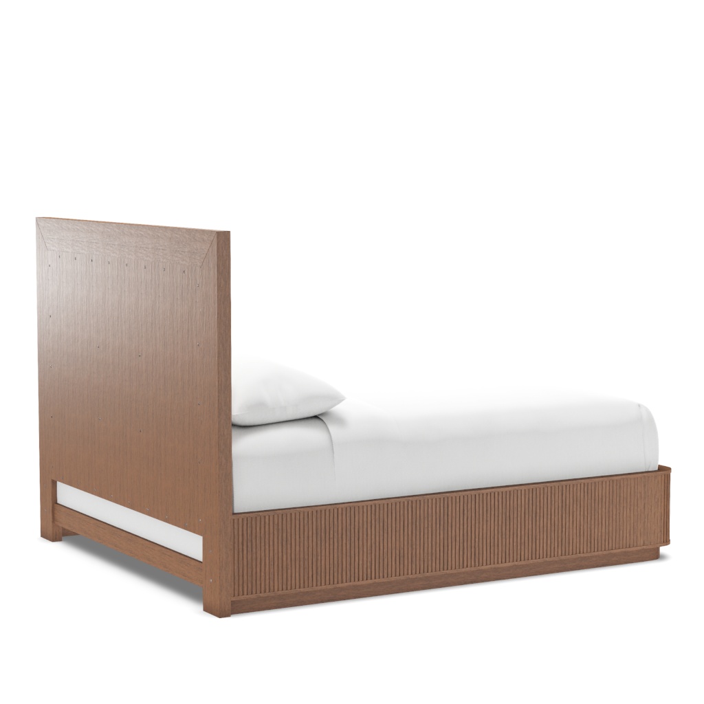 Pendry Upholstered Panel Bed - Cal. King – View at 270°
