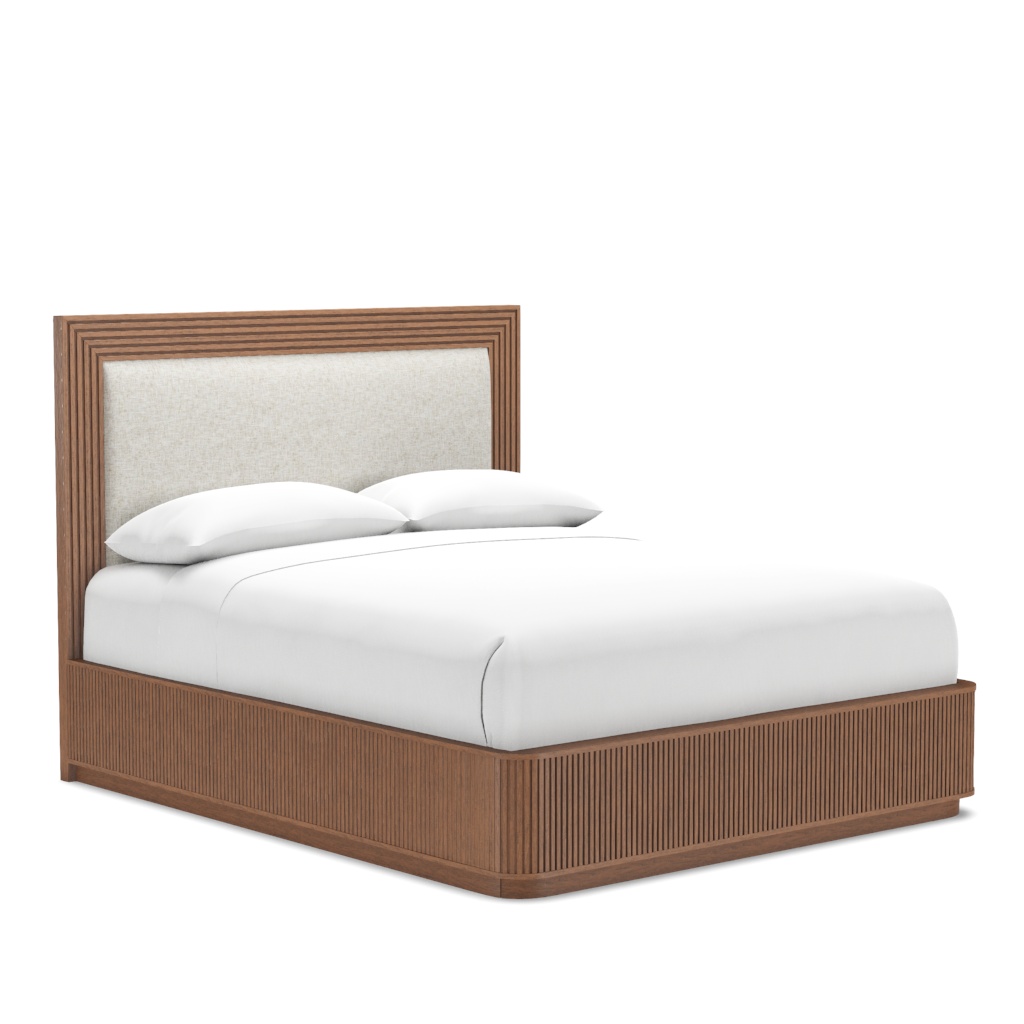 Pendry Upholstered Panel Bed - Cal. King – View at 350°