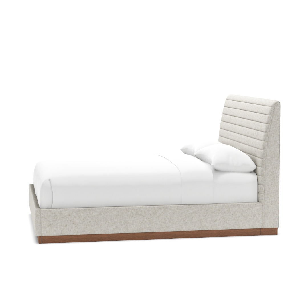Coronado Platform Upholstered Bed - Queen – View at 110°